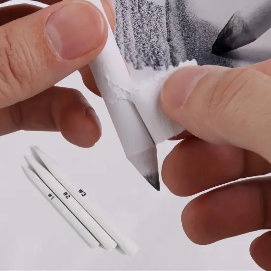 84 Pieces Blending Stumps and Tortillions, Paper Art Blenders, Art Pencils, Drawing Pencils for Student Artist Charcoal Sketch Drawing Tools, Sketch Supplies {4}