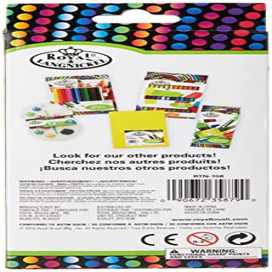 12 Count, BRUSH Neon Colored Pencils,12/Pkg {4}