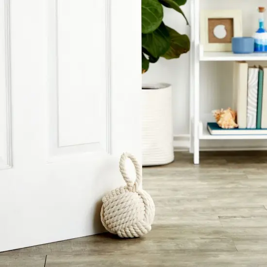 Decorative Weighted Door Stop with Handle {2}