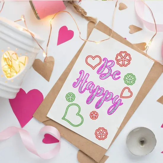 Whaline Double Line Outline Pens, 12 Colors Self-Outline Metallic Markers Glitter Writing Drawing Pens for Christmas Card Writing, Birthday Greeting, DIY Art Crafts, Scrap Booking {6}