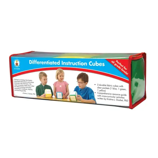 Differentiated Instruction Cubes Manipulative, Grade PK-5, Pack of 3 {2}