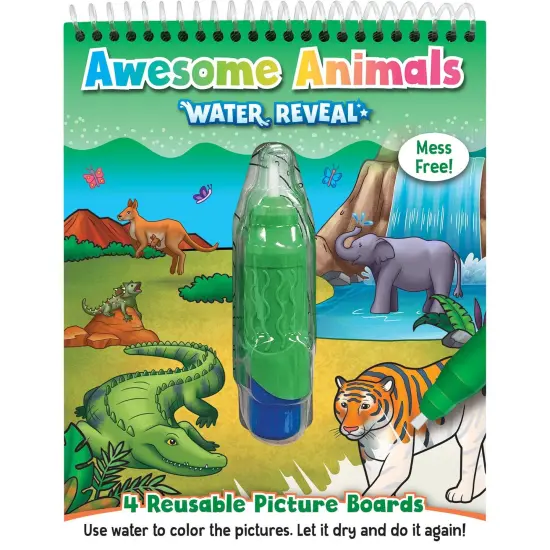 Awesome Animals Water Reveal Book, 6 Sets {4}