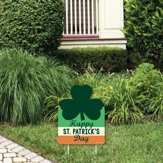 Big Dot of Happiness St. Patrick's Day - Outdoor Lawn Sign - Saint Paddy's Day Party Yard Sign - 1 Piece {1}