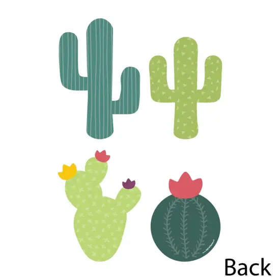 Big Dot of Happiness Prickly Cactus Party - Cactus Decorations DIY Fiesta Party Essentials - Set of 20 {4}