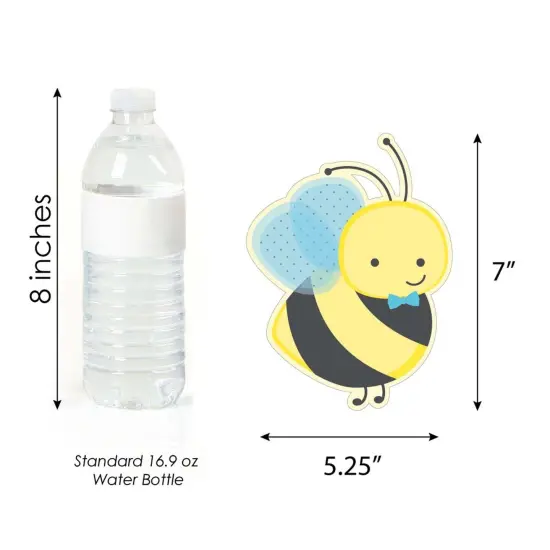 Big Dot of Happiness What Will It Bee - Decorations DIY Gender Reveal Essentials - Set of 20 {6}