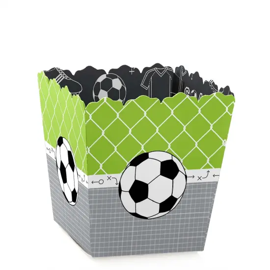 Big Dot of Happiness Goaaal - Soccer - Party Mini Favor Boxes - Baby Shower or Birthday Party Treat Candy Boxes - Set of 12 {1}