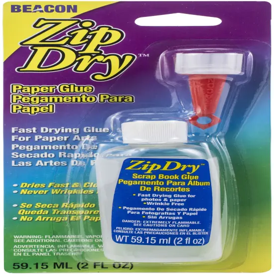 Beacon Zip Dry Paper Glue-2oz {1}