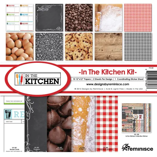 Reminisce Collection Kit 12"X12"-In The Kitchen {1}