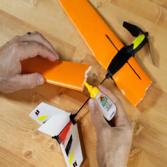 Gorilla Super Glue W/Brush & Nozzle-.35oz {6}