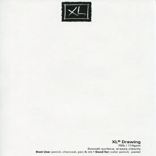 60 SheetsXL Series Drawing Paper, Wirebound Pad, 5.5x8.5 inches, (70lb/114g) - Artist Paper for Adults and Students - Charcoal, Colored Pencil, Ink, Pastel, Marker {4}