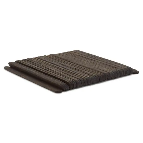 Black Popsicle Sticks for Crafts 4-1/2", Unfinished Craft Sticks | Woodpeckers {2}