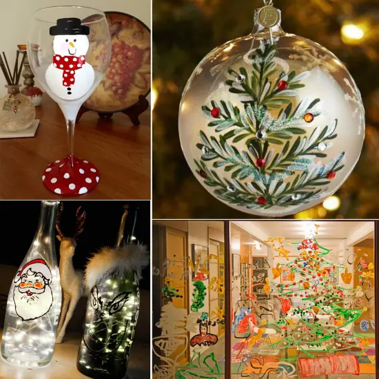 12 Pieces Stained Glass Paint Kit with Palette,Transparent Glass Window Paint Acrylic Paint Set Great for Wine Bottle, Light Bulbs, Ceramic ( 12ml) {3}