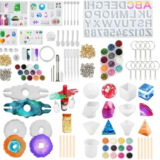 Resin Molds Silicone Kit {2}