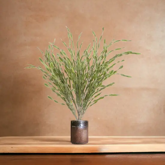 21-Inch Artificial Spiral Grass Bush - 12-Pack of Lifelike Greenery, Perfect for Home Decor, Office & Lobby Accents - All-Season Freshness, Floral Home by Artificial Flowers {2}