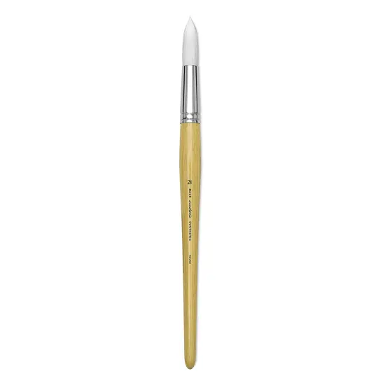 Blick Academic White Synthetic Brush - Round, Size 24 {1}