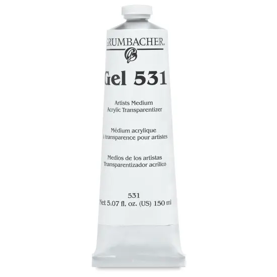 Grumbacher Artists' Acrylic Gel 531 - 5 oz tube {2}