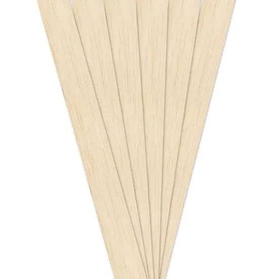 Midwest Products Balsa Wood Sheets - 6 Pieces, 1" x 1" x 36" {1}