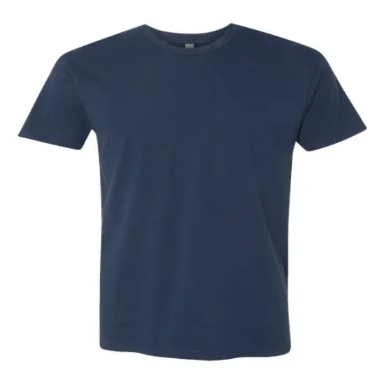 Next Level&reg; Cotton Crew Neck Short Sleeve T-Shirt Indigo {1}
