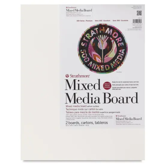 Strathmore Mixed Media Board Pack - 16" x 20", Pkg of 2 {2}