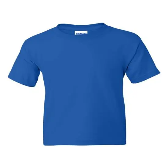 Gildan&reg; DryBlend Youth Short Sleeve Crewneck T-Shirt Royal {1}