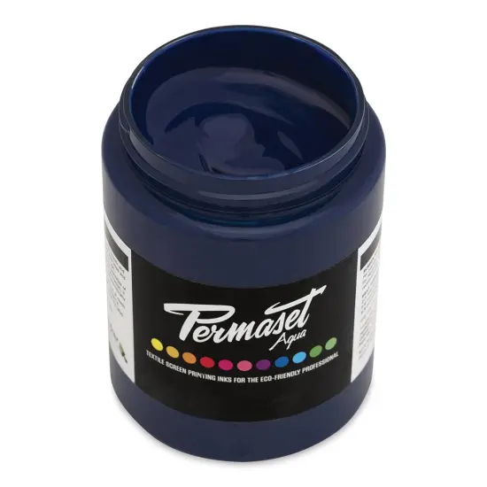 Permaset Aqua Fabric Ink - Junior Navy, 300 ml {1}
