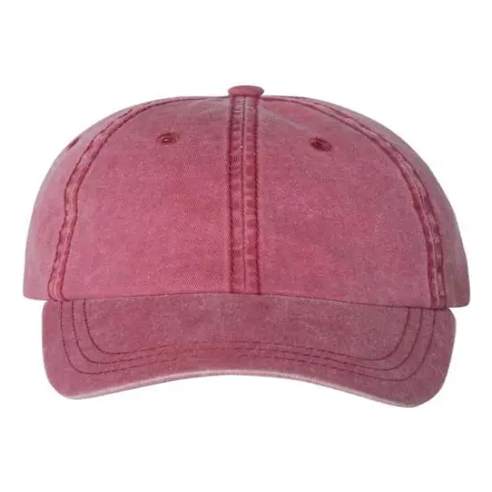 Valucap&reg; Pigment Dyed Cap Classic & Comfortable Fit Cardinal {1}