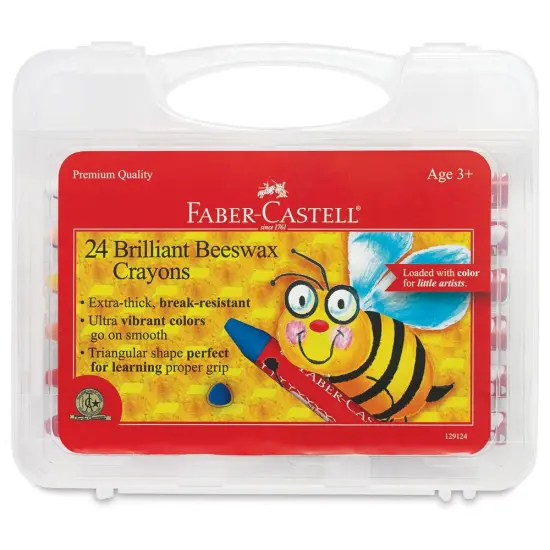 Faber-Castel Jumbo Beeswax Crayons - Set of 24 {2}