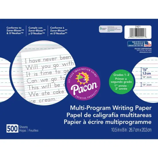 Handwriting Paper (Long Ruled Bulk) {1}