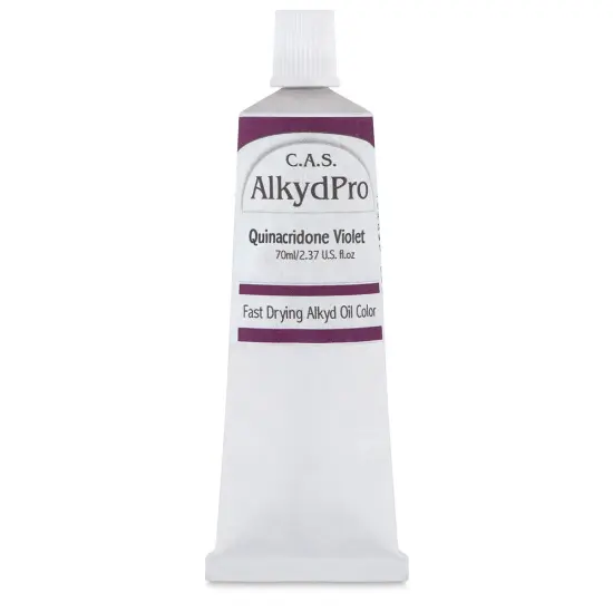 CAS AlkydPro Fast-Drying Alkyd Oil Color - Quinacridone Violet, 70 ml tube {1}