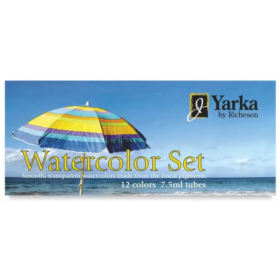 Yarka Student Watercolor Set - Set of 12, 7.5 ml tubes {1}