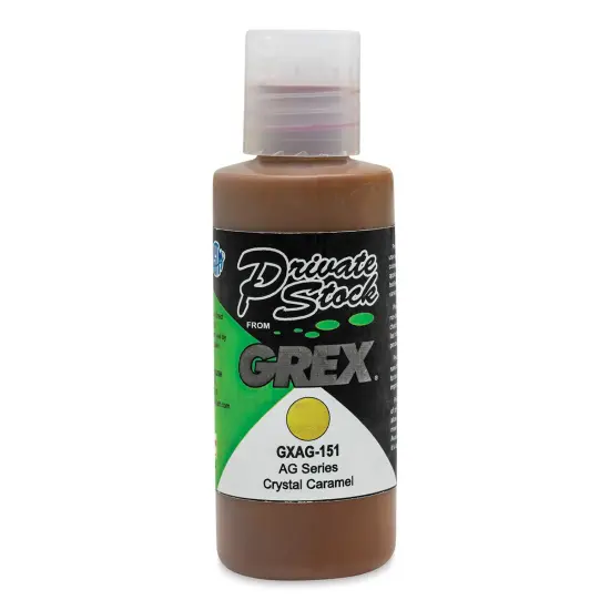 Grex Private Stock Airbrush Color - Crystal Caramel, 2 oz {1}