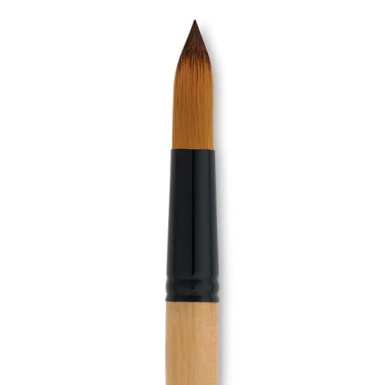Dynasty Black Gold Brush - Jumbo Round, Short Handle, Size 36 {1}