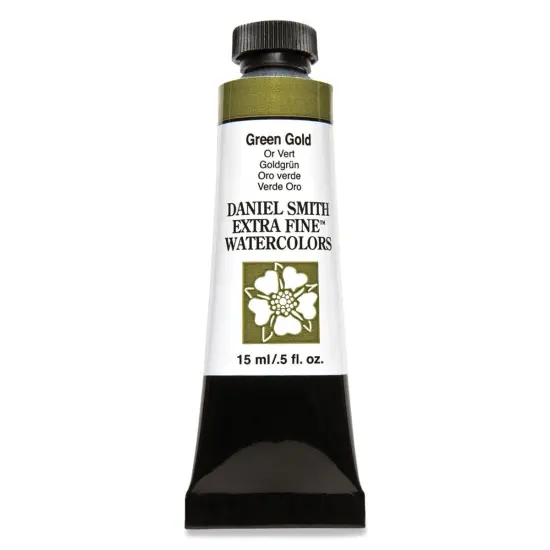 Daniel Smith Extra Fine Watercolor - Green Gold, 15 ml Tube {2}