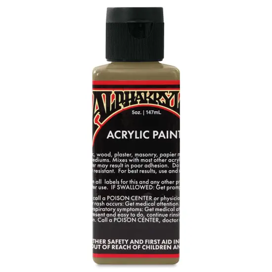 Alpha6 Alphakrylic Acrylic Paint - Metallic Antique Gold, 5 oz {1}