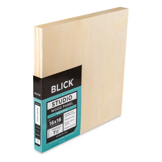 Blick Studio Artists' Wood Panels - Gallery Cradle, 16" x 16", 1-1/2" Cradle {1}
