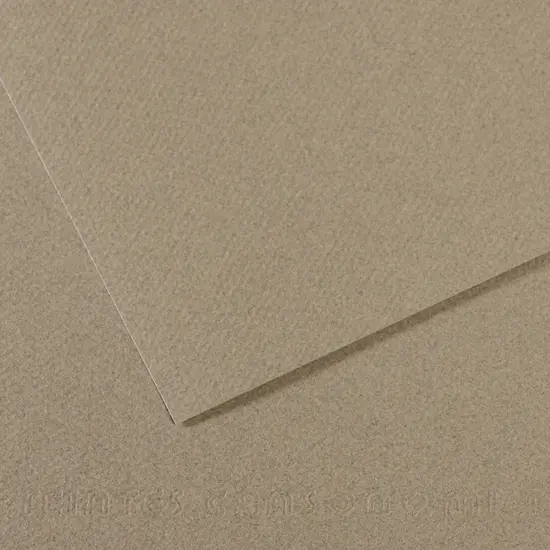 Canson Mi-Teintes Drawing Papers - 8-1/2" x 11", Felt Grey, 25 Sheets {1}