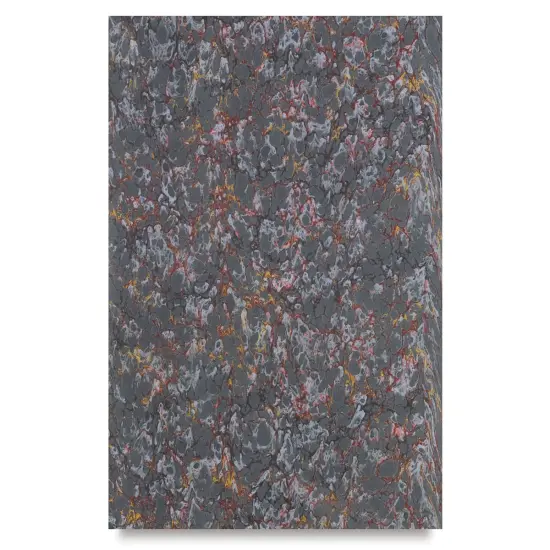 Books by Hand Marbled Paper - 12" x 19", Gray {2}