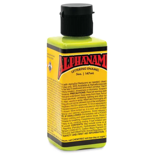Alpha6 Alphanamel Lettering Enamel - Dorr's Green, 147 ml, Bottle {1}