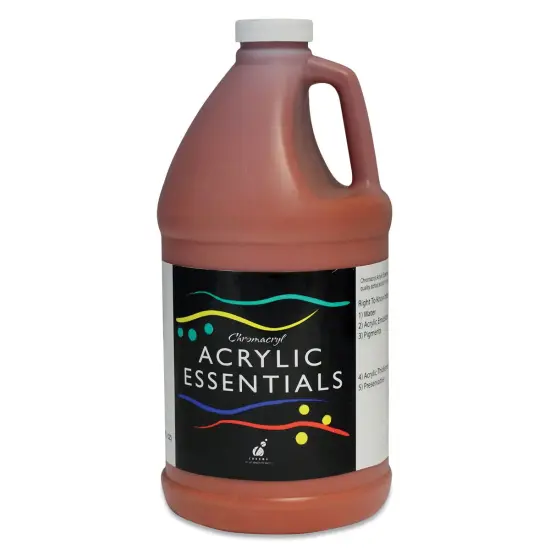 Chromacryl Acrylic Essentials - Red Oxide, 1/2 Gallon {1}