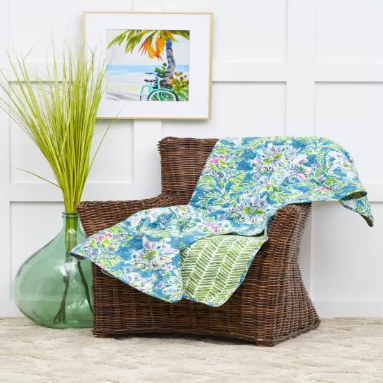 Violet 48" x 60" Throw Blanket {3}