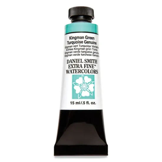 Daniel Smith Extra Fine Watercolor - PrimaTek, Kingman Green Turquoise Genuine, 15 ml Tube {1}