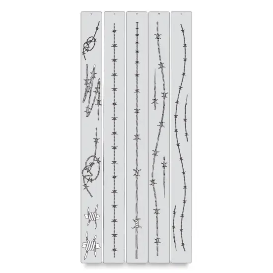 Iwata Artool Freehand Template - Set of 5, Wired {2}