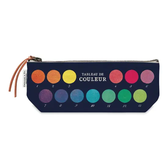 Cavallini Colors Mini Cotton Pouch {1}