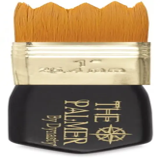 Dynasty Palmer Brush - Wave, Short Handle, 1" {2}