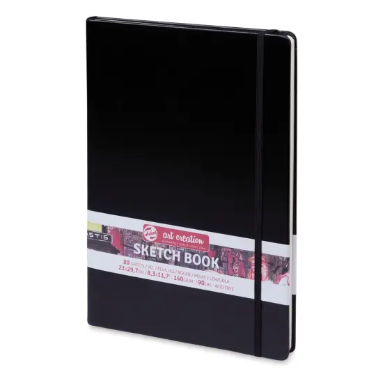 Talens Art Creations Sketchbook - Black, 11.7" x 8.3" {1}
