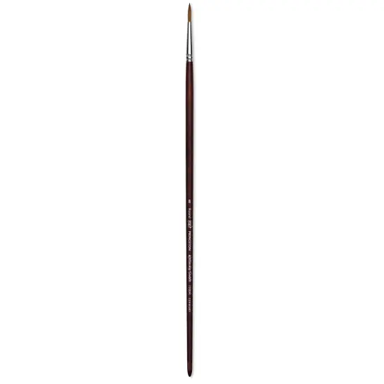 Princeton Siberian Kolinsky Sable Brush - Round, Size 8, Long Handle {1}
