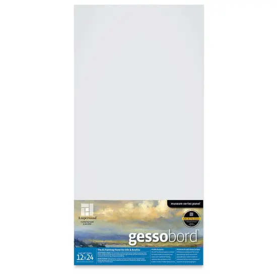 Ampersand Gessobord - 12" x 24", 1/8" Flat {1}