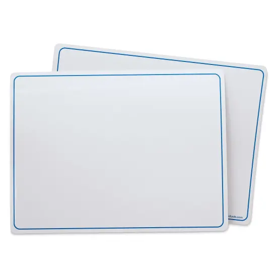 Flipside Dry Erase Learning Mats - Pkg of 12 Boards, 9" x 12" {1}