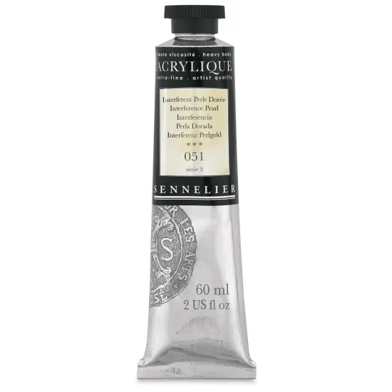 Sennelier Extra-Fine Artist Acryliques - Interference Pearl, 60 ml tube {1}