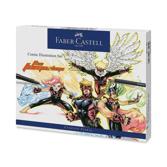 Faber-Castell Pitt Comic Illustration Set {1}